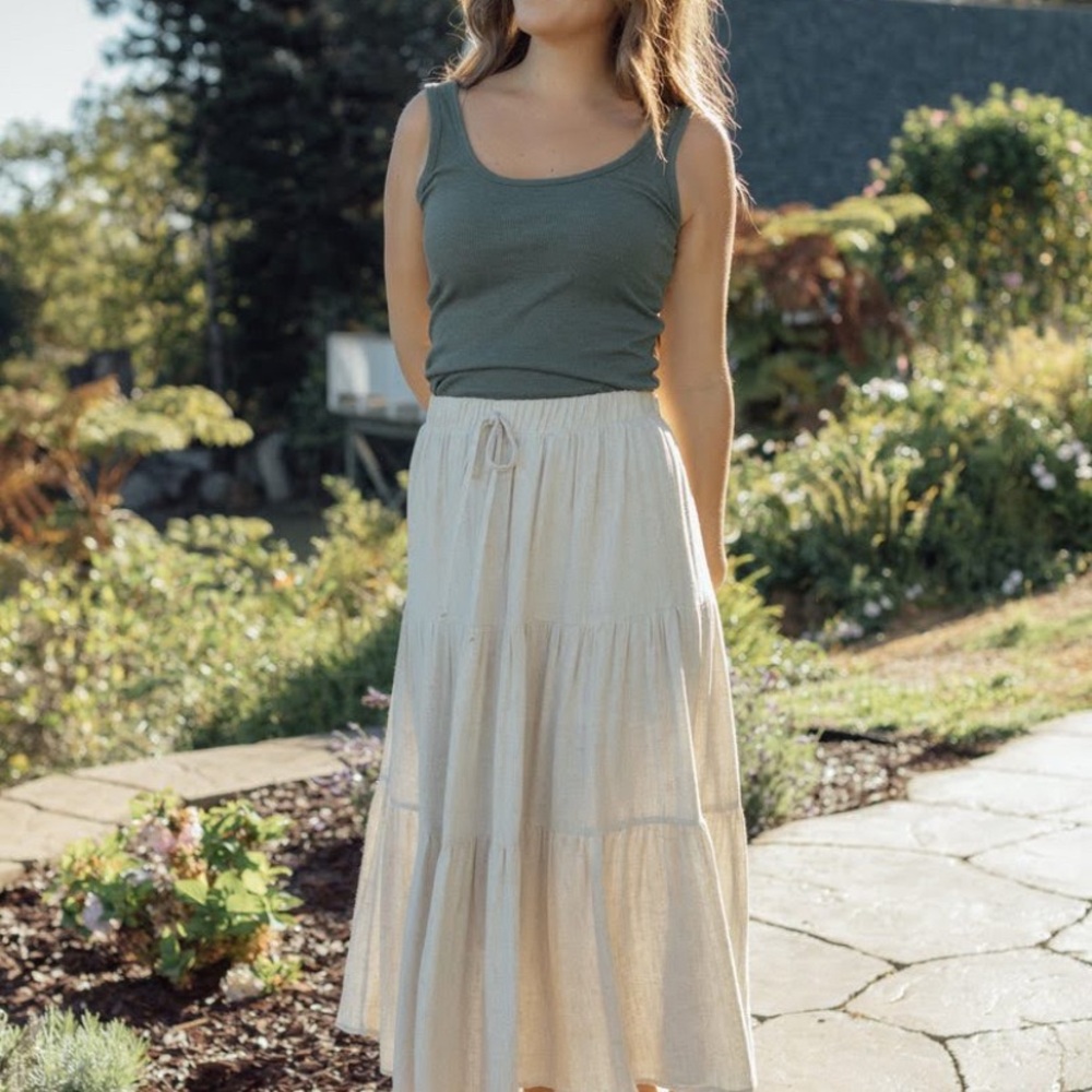 Neuflora Charleston Skirt in Cream